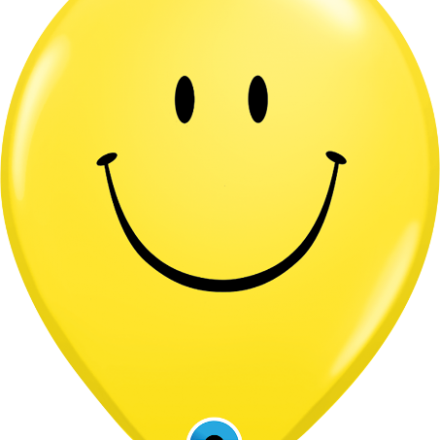 85986 Smile Face latex balloon