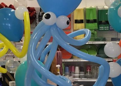 Octopus with Bubbles