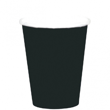 Jet Black Paper Cups, 9oz. 8ct 58015_10