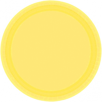 Light Yellow Paper Plates, 7in 20ct 64015_13