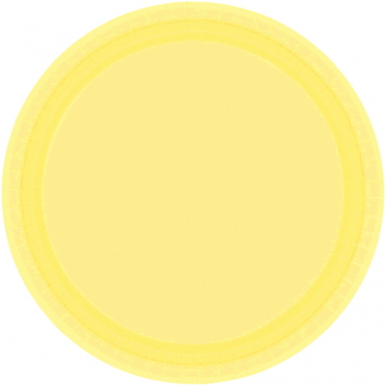Light Yellow Paper Plates, 9in 20ct 65015_13