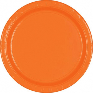 Orange Peel Paper Plates, 7in 20ct 64015_05