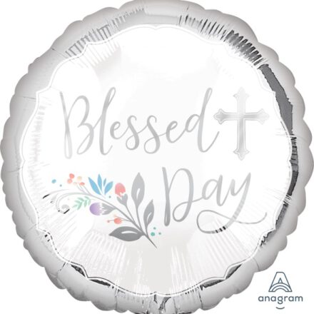 BLESSED-DAY-HOLY-DAY-18-inch-mylar-balloon-f41108